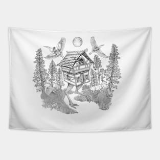 Bird House Tapestry