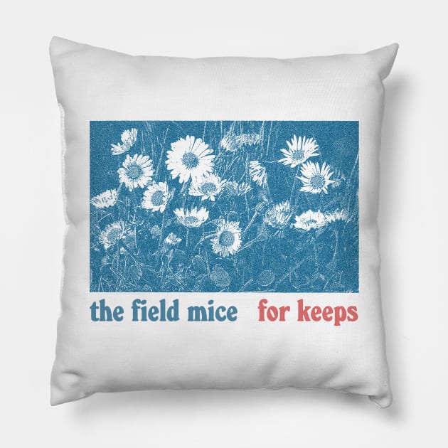 The Field Mice • • • • • 1990s Retro Fan Aesthetic Design Pillow by unknown_pleasures