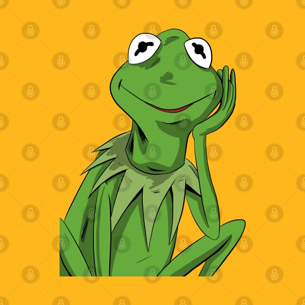 Kermit the Frog by Black Snow Comics