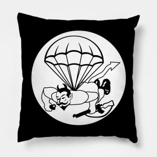 508 Red Devil Drawing Pillow