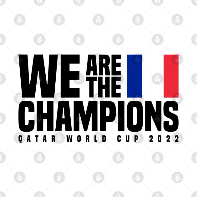 Qatar World Cup Champions 2022 - France by Den Vector