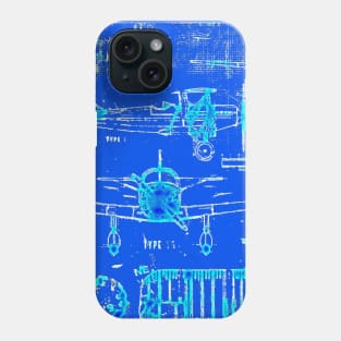 Vintage Aviation Airplane Phone Case