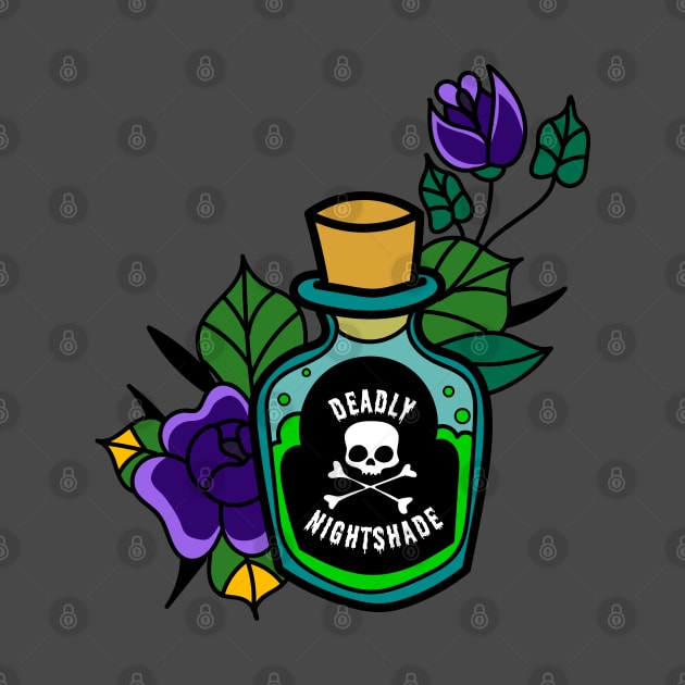 Deadly Nightshade Potion by Jessimk