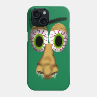 Eyeball person Phone Case