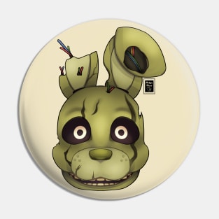 Springtrap Icon Pin