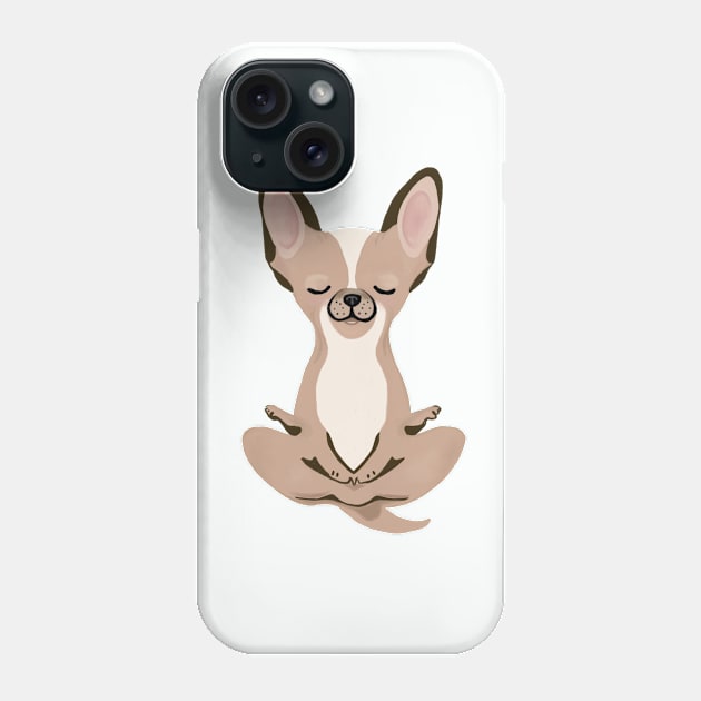 Zen Chihuahua Phone Case by L3C