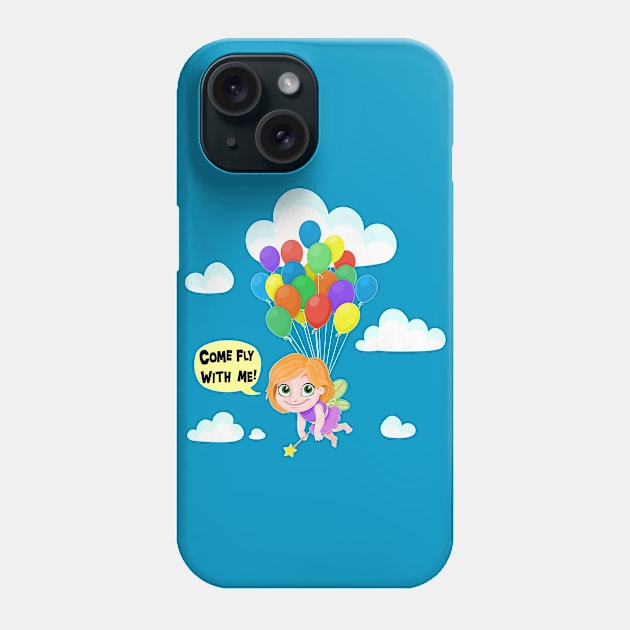 Come fly with me! Phone Case by jorgeeeel