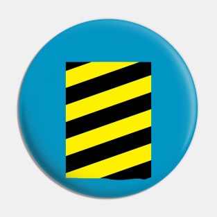 Caution tape Pin