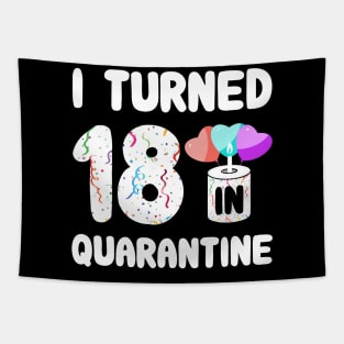 I Turned 18 In Quarantine Tapestry