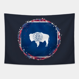 Wyoming Flag Tapestry