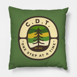 Continental Divide Trail- One Step At A Time Pillow