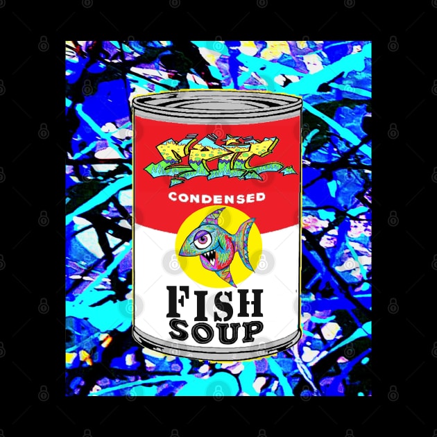 pop art fish soup 77 by LowEndGraphics