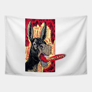 Democrat Donkey Tapestry