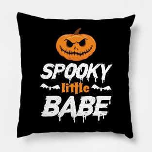 Spooky Little Babe T-shirt Pillow