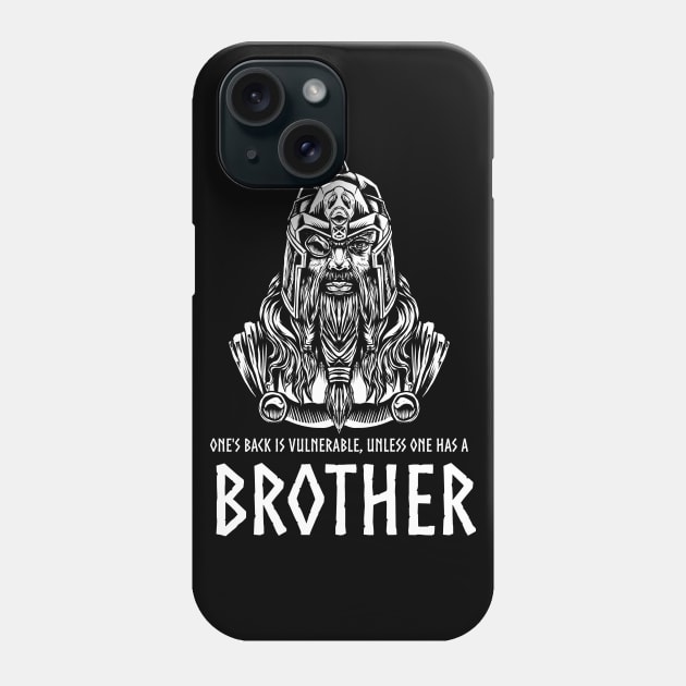 Pagan Norse Mythology - Medieval Viking Paganism - Odin Phone Case by Styr Designs
