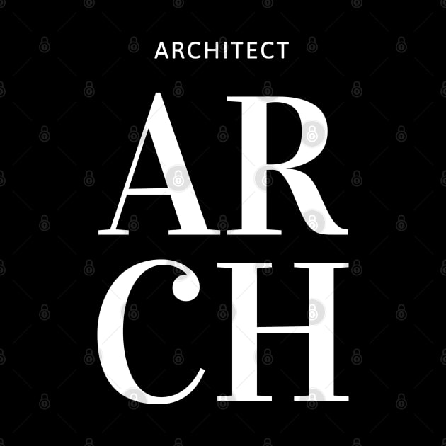 Architect, Text design by SLGA Designs