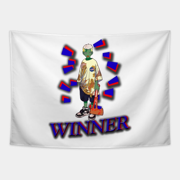 Winner Of This In The Years Tapestry by Double80Tees