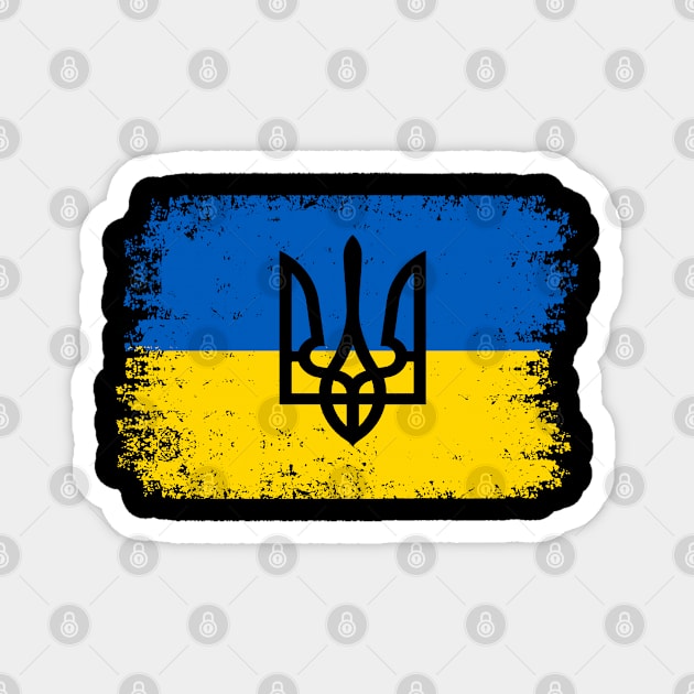 Ukraine Ukrainian National Flag Magnet by mansoury