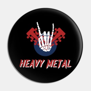 Heavy Metal Pin