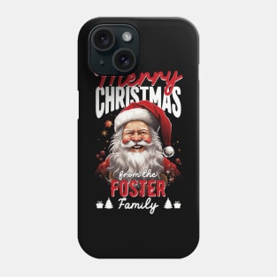 Merry Christmas From Foster Family Phone Case