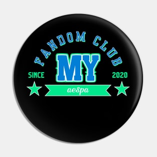 MY Fandom Club aespa Pin