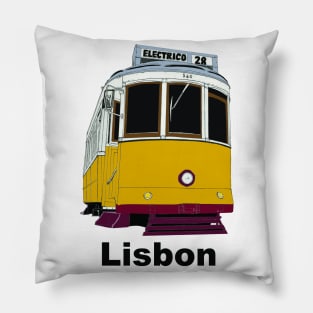 Portugal Eléctrico 28 Lisbon Pillow