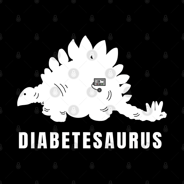 Funny Dinosaur Humor: Diabetesaurus by shirtonaut