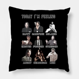 The Path of Wick Where Vengeance Meets Valor Pillow