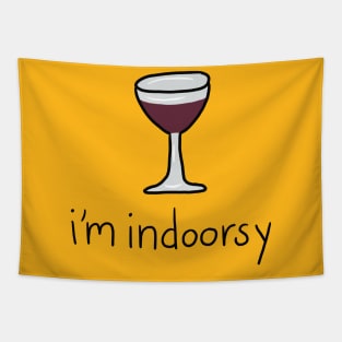 Wine Indoorsy Tapestry