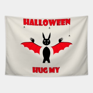 halloween bat costume hug me Tapestry