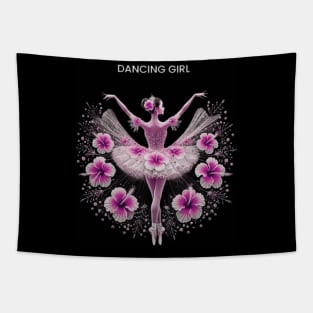 dancing girl Tapestry