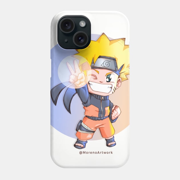 Anime Ninja Boy Phone Case by MorenoArtwork