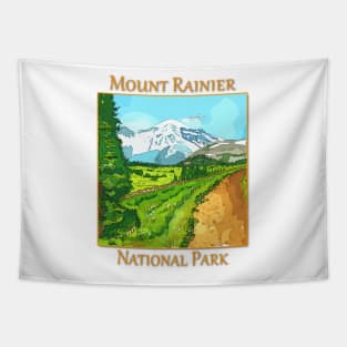 Mount Rainier National Park Tapestry