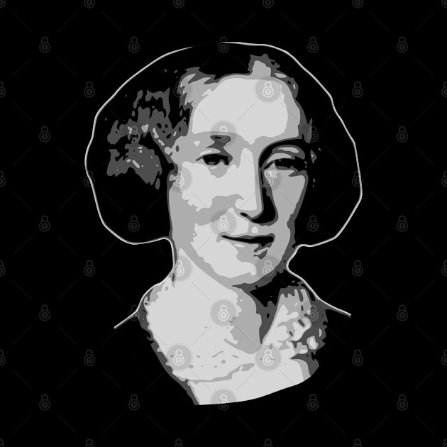 George Eliot Black and White by Nerd_art