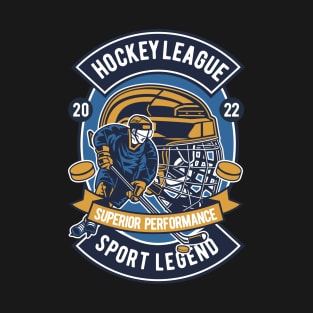 Hockey League, Vintage Retro Classic T-Shirt