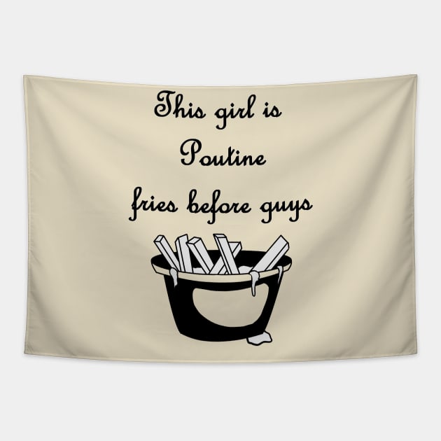 Poutine Tapestry by Injustice