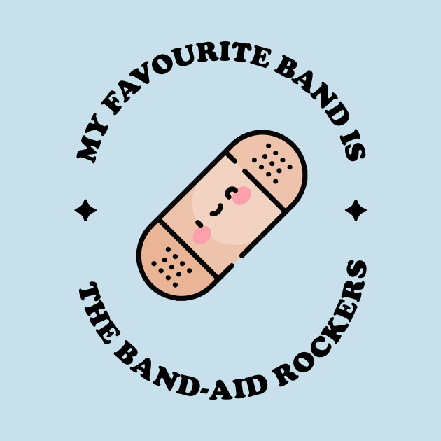 Band-Aid Rockers - Nurse Music Lovers by Inkonic lines