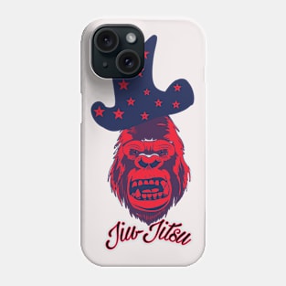 Jiu-jitsu gorilla Phone Case