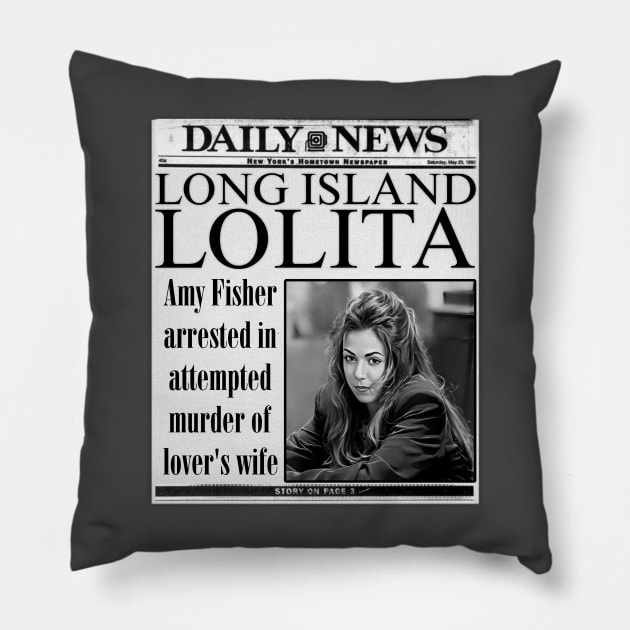 Amy Fisher Pillow by Zbornak Designs