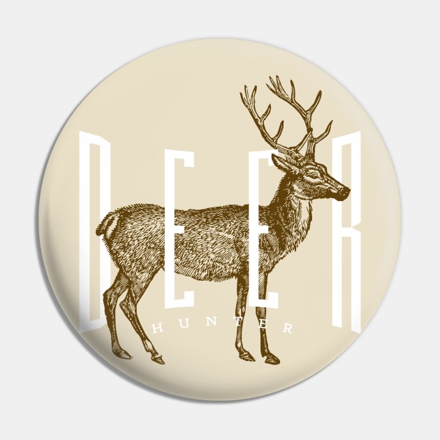 Deer Hunting Pin by Wintrly