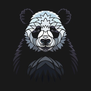 Tribal Frontal Panda T-Shirt