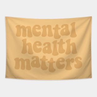 Mental Health Matters Orange Tapestry