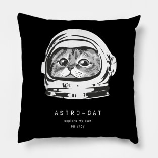 Astro Cat Planet Pillow