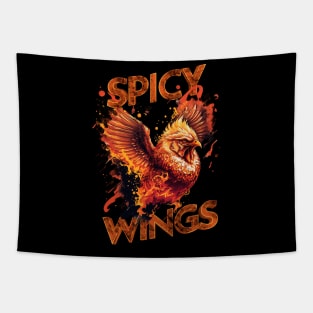 Spicy Wings (Dark Shirts) Tapestry