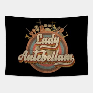 Tshirt Music Designs Vintage Retro - Lady Antebellum Tapestry