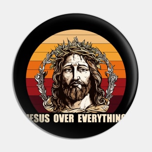 jesus over everything Pin