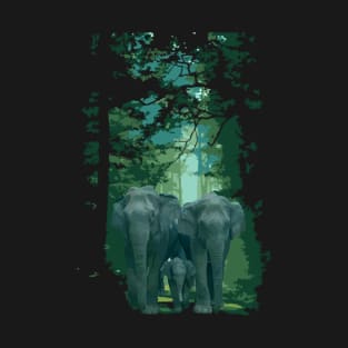 Elephants and Forests T-Shirt