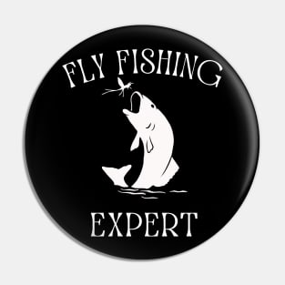 Fly fishing expert Pin