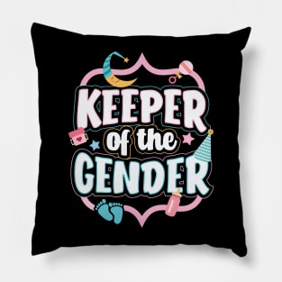 Gender Reveal Keeper of the Gender Pillow