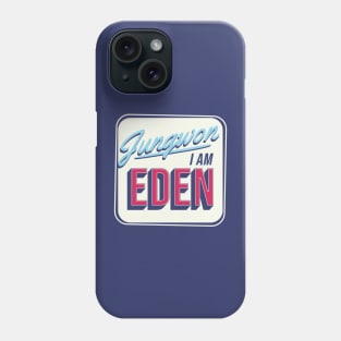 Enhypen Jungwon eden engene typography | Morcaworks Phone Case